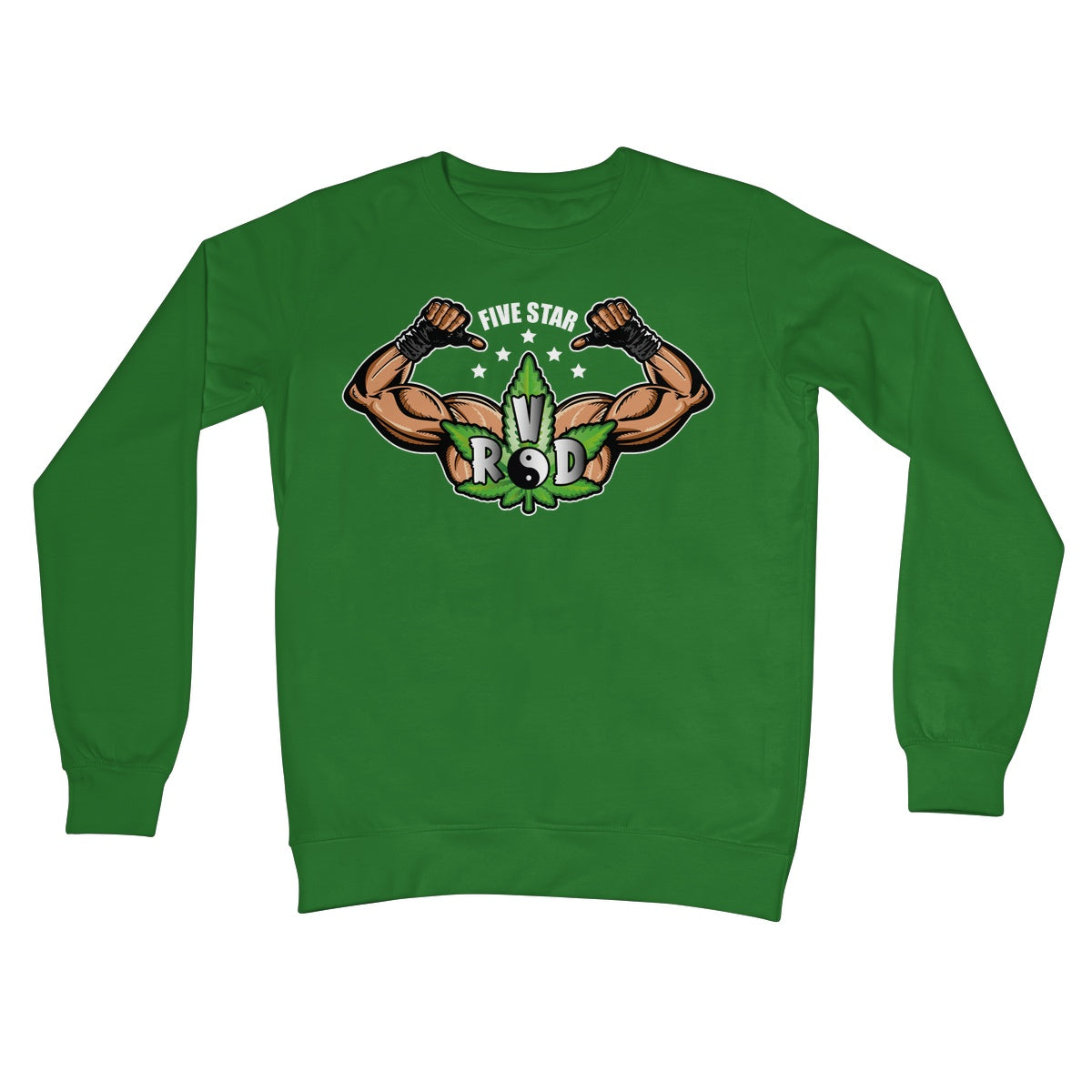 RVD 5 Star Crew Neck Sweatshirt