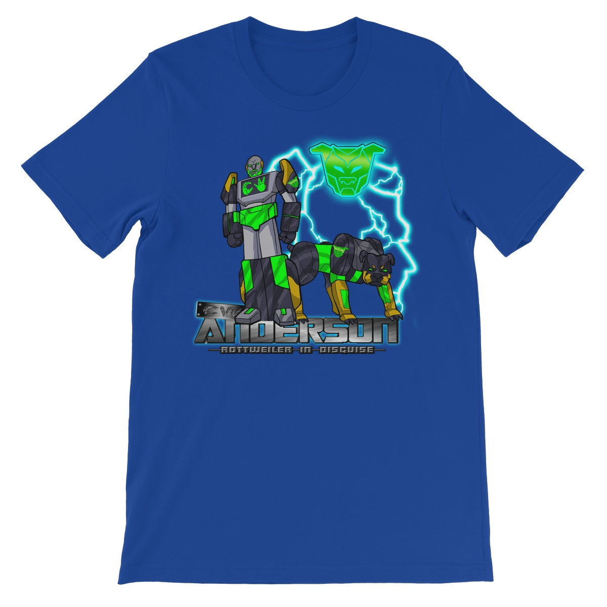 CW Anderson Rottweiler In Disguise  Unisex Short Sleeve T-Shirt