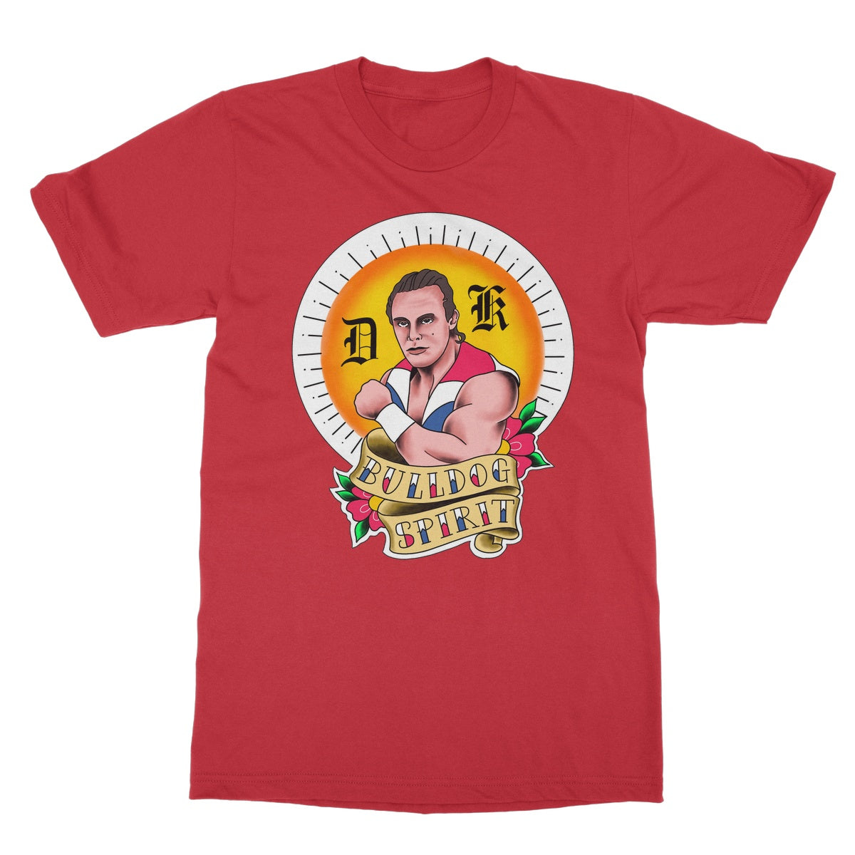 Dynamite Kid "Bulldog Spirit" Softstyle T-Shirt