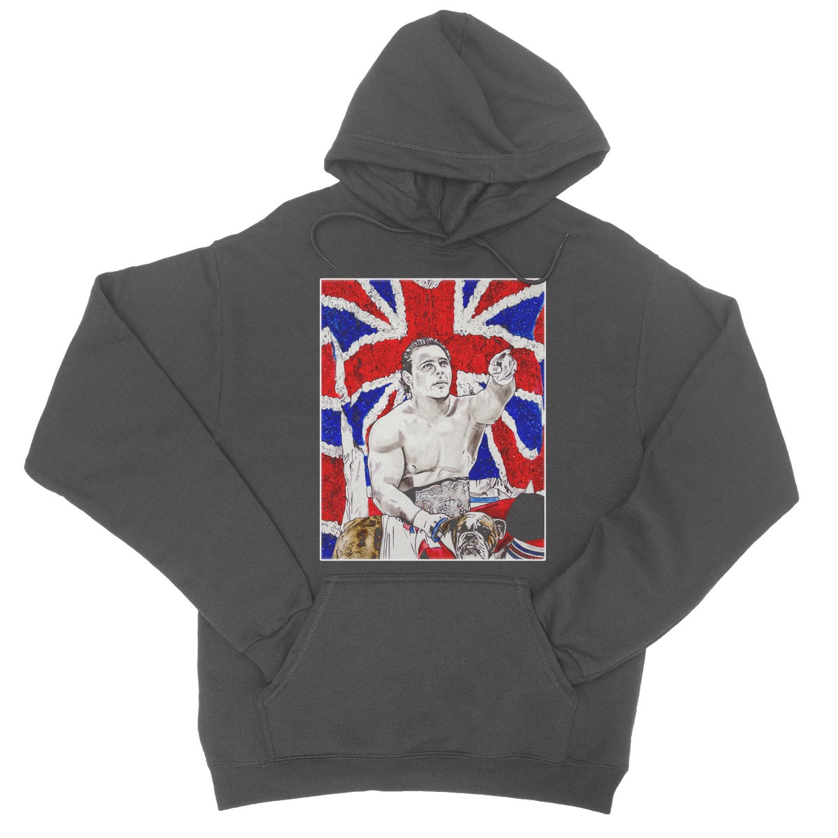 Dynamite Kid Art Illustration  College Hoodie