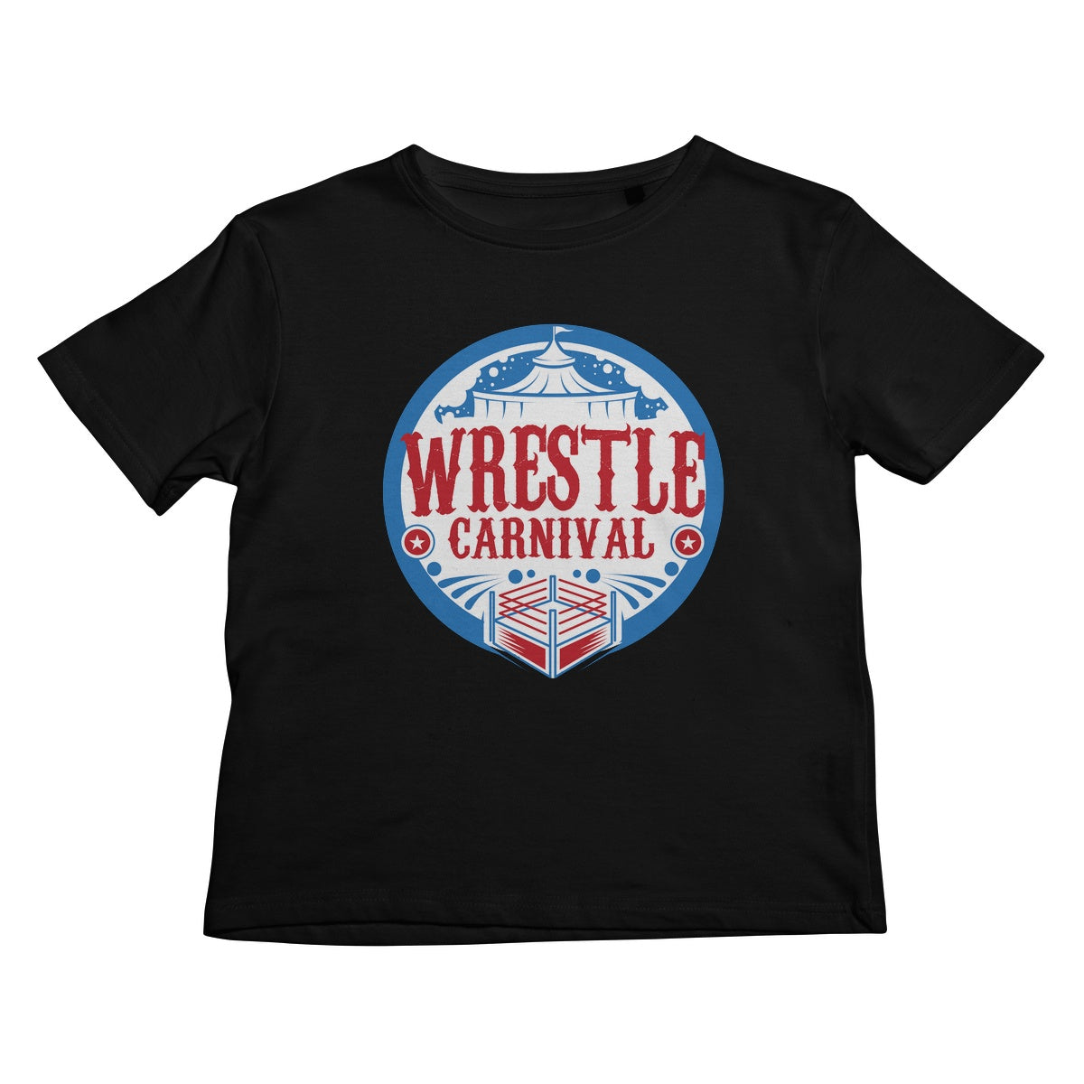 Wrestle Carnival Logo Kids T-Shirt
