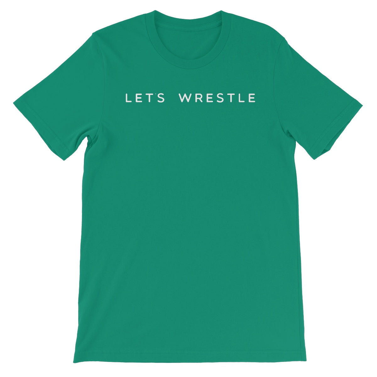 Let's Wrestle Logo Unisex Short Sleeve T-Shirt
