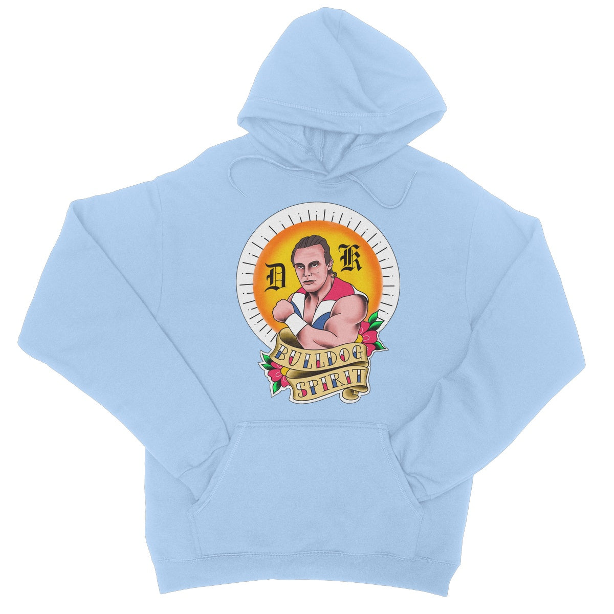 Dynamite Kid "Bulldog Spirit" College Hoodie