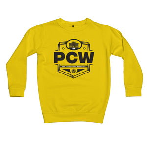 PCW UK Logo Black Kids Sweatshirt