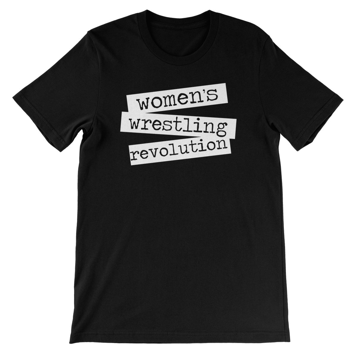 Let's Wrestle Women's Wrestling Revolution Unisex Short Sleeve T-Shirt