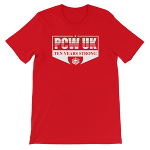 PCW UK 10th Anniversary  Unisex Short Sleeve T-Shirt