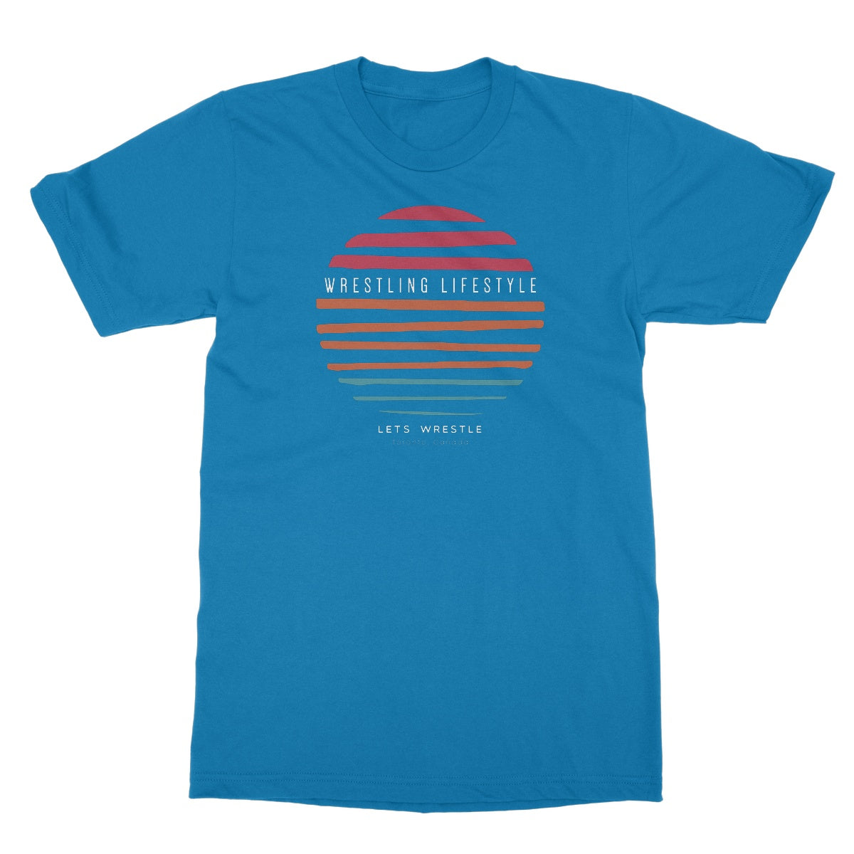 Let's Wrestle Wrestling Lifestyle Softstyle T-Shirt