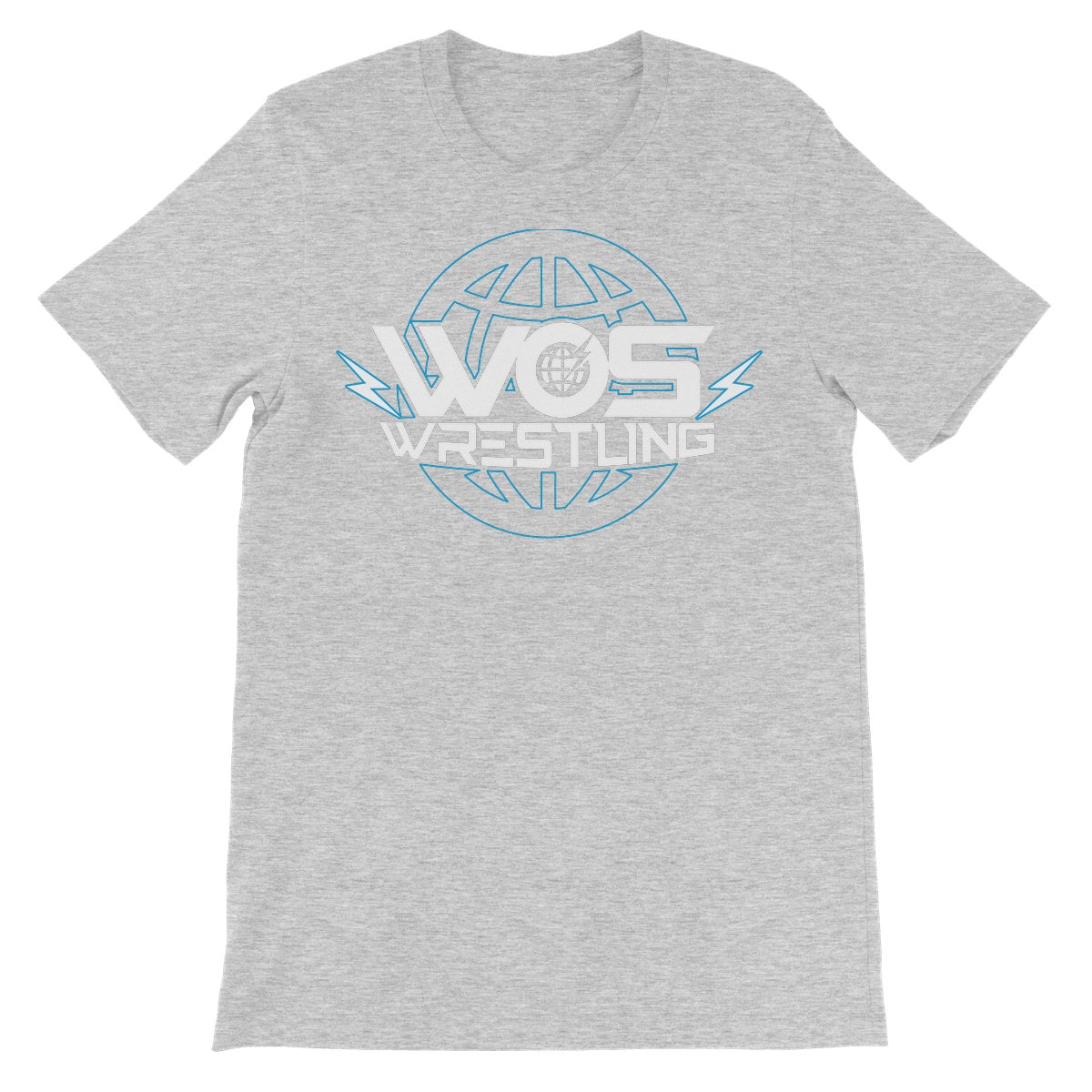 WOS Wrestling Logo Unisex Short Sleeve T-Shirt