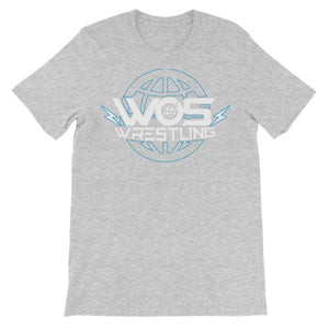 WOS Wrestling Logo Unisex Short Sleeve T-Shirt