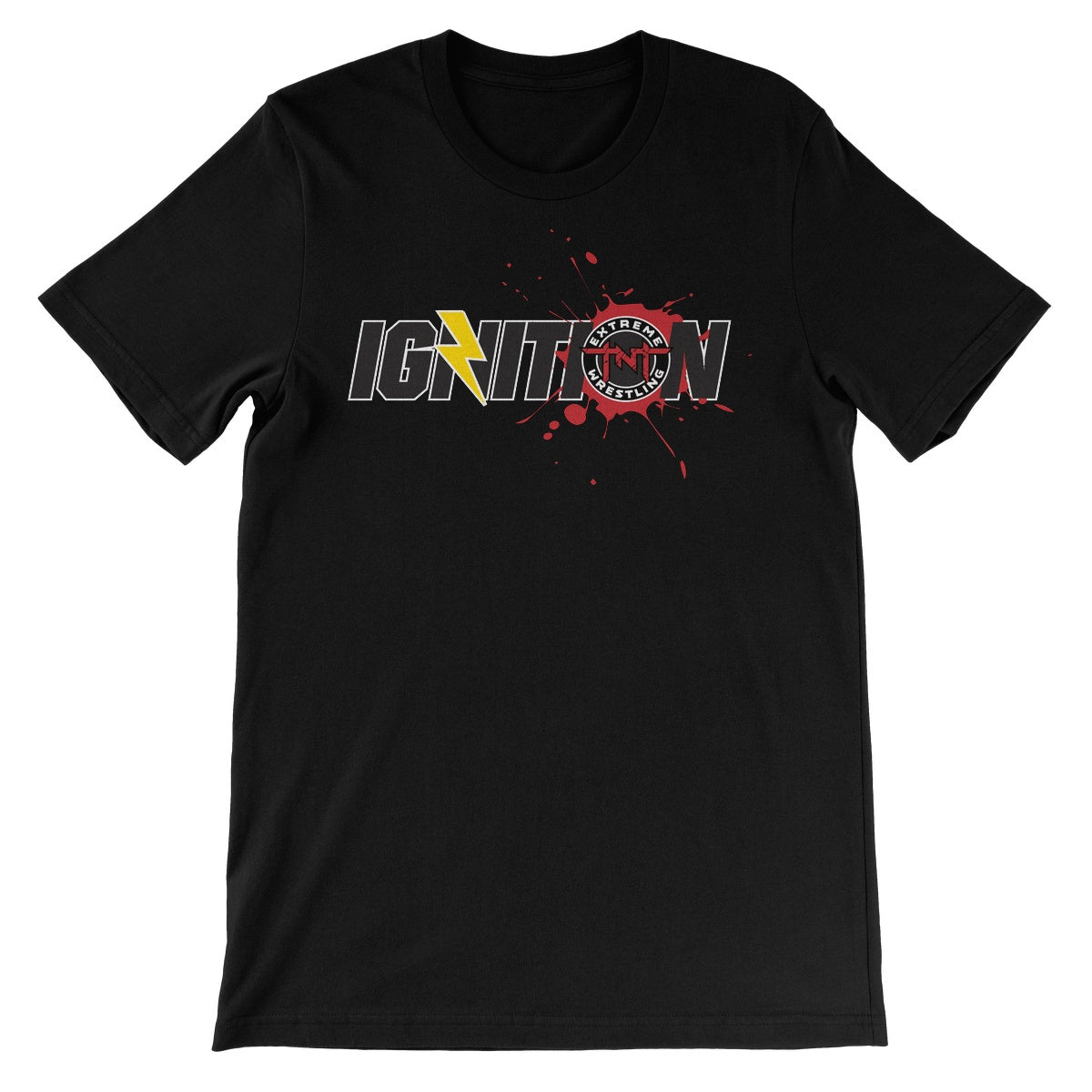 TNT Extreme Wrestling IGNITION Unisex Short Sleeve T-Shirt