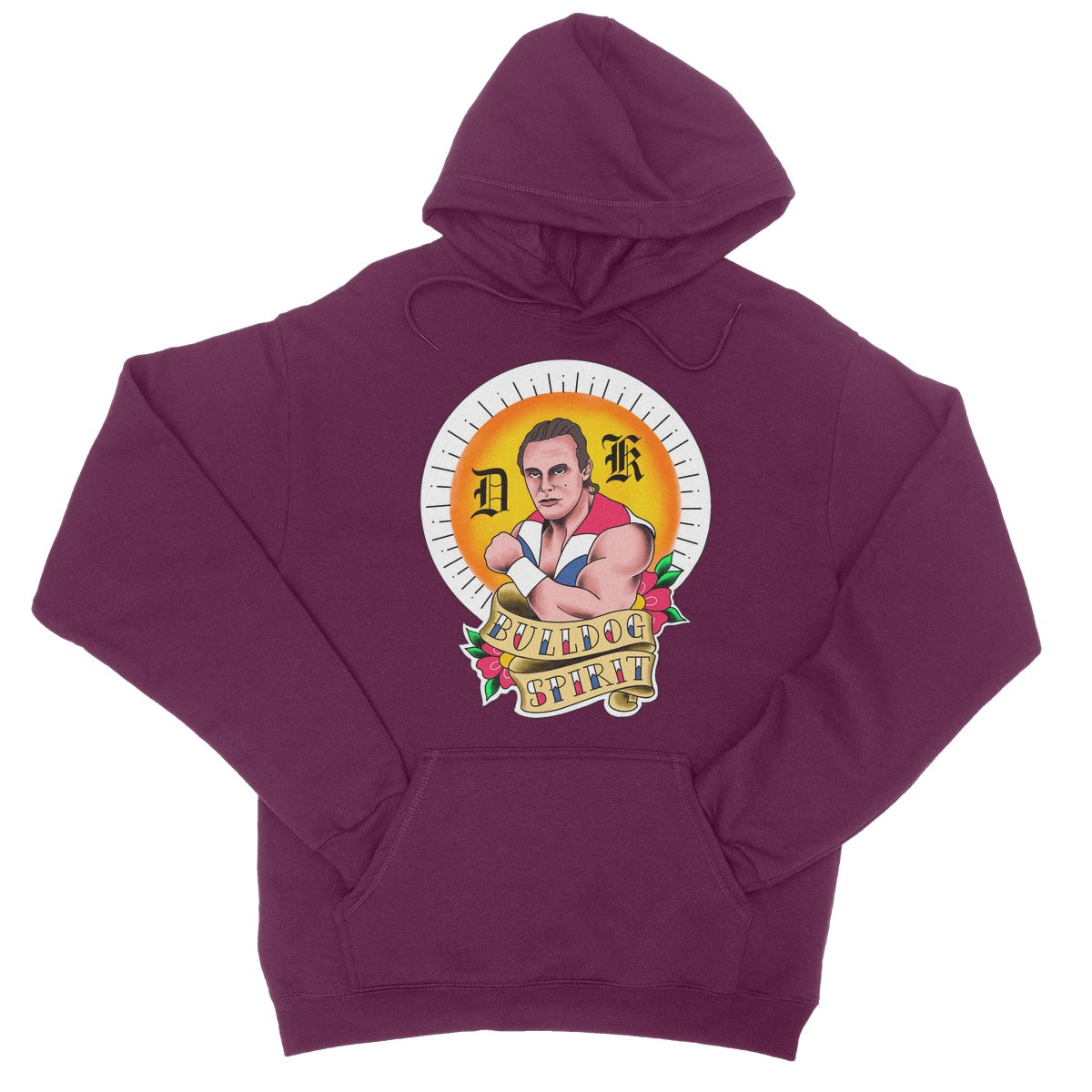 Dynamite Kid "Bulldog Spirit" College Hoodie