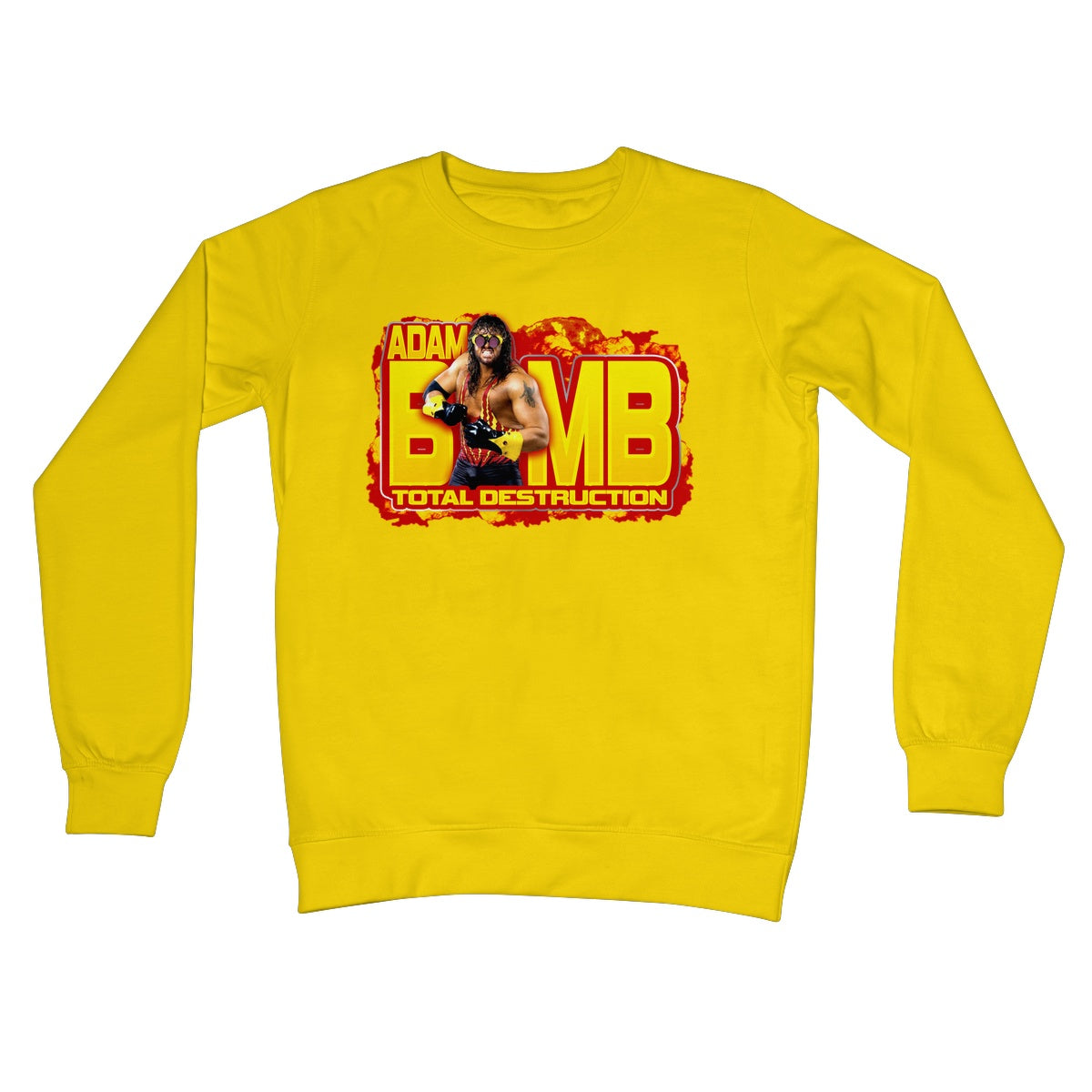 Adam Bomb Total Destruction Crew Neck Sweatshirt