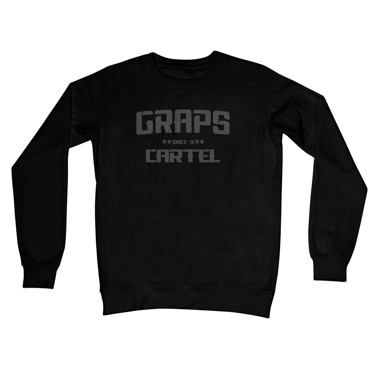 GRAPS - Cartel Grey Crew Neck Sweatshirt
