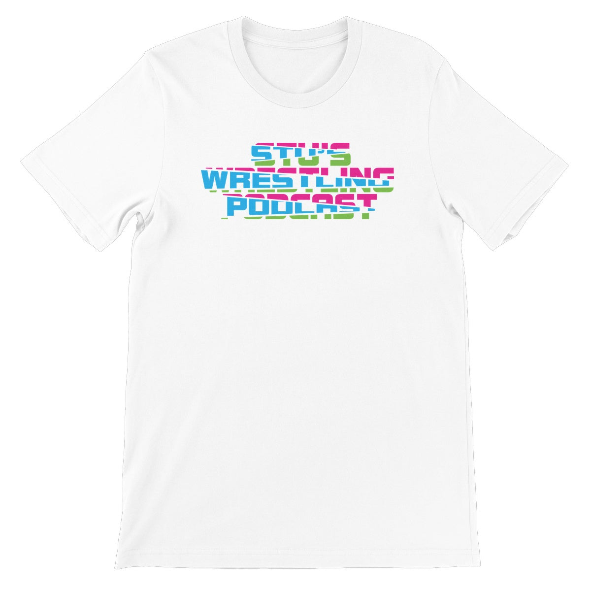 Stu's Wrestling Podcast Logo Unisex Short Sleeve T-Shirt
