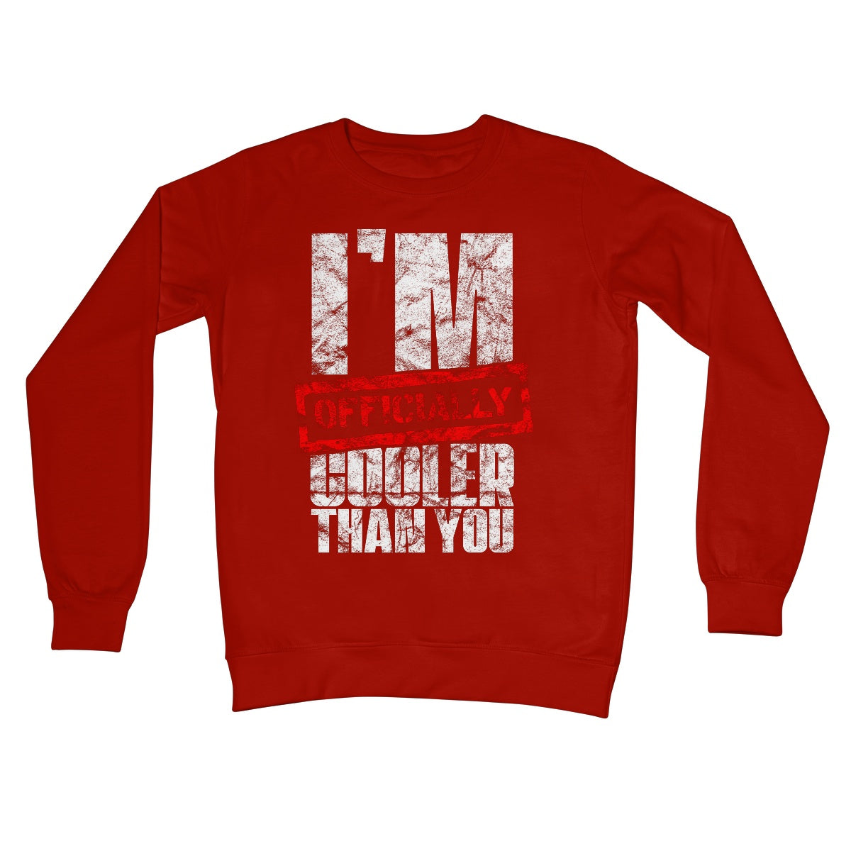 Simon Hill Officially Cooler Crew Neck Sweatshirt