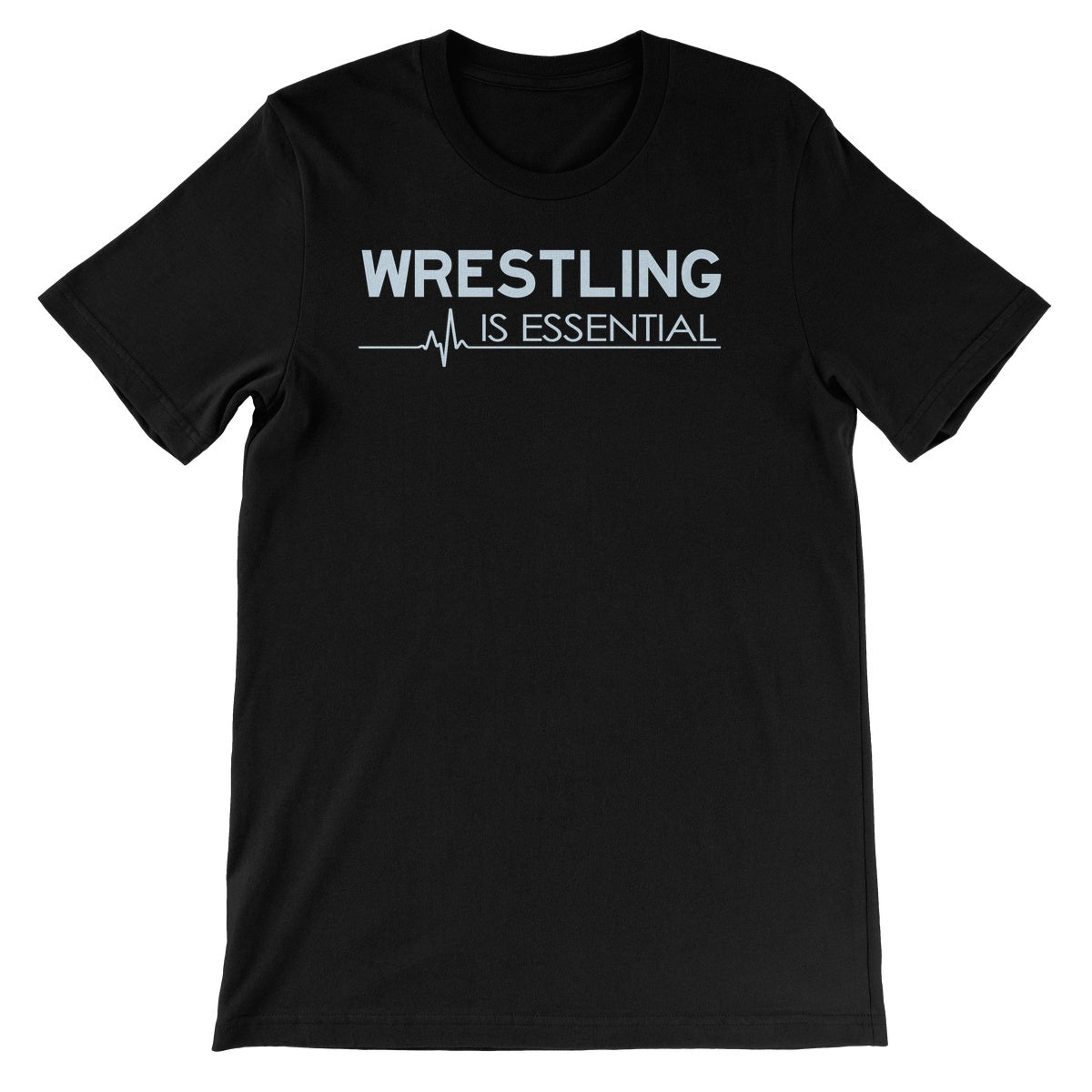 Let's Wrestle Wrestling is Essential  Unisex Short Sleeve T-Shirt