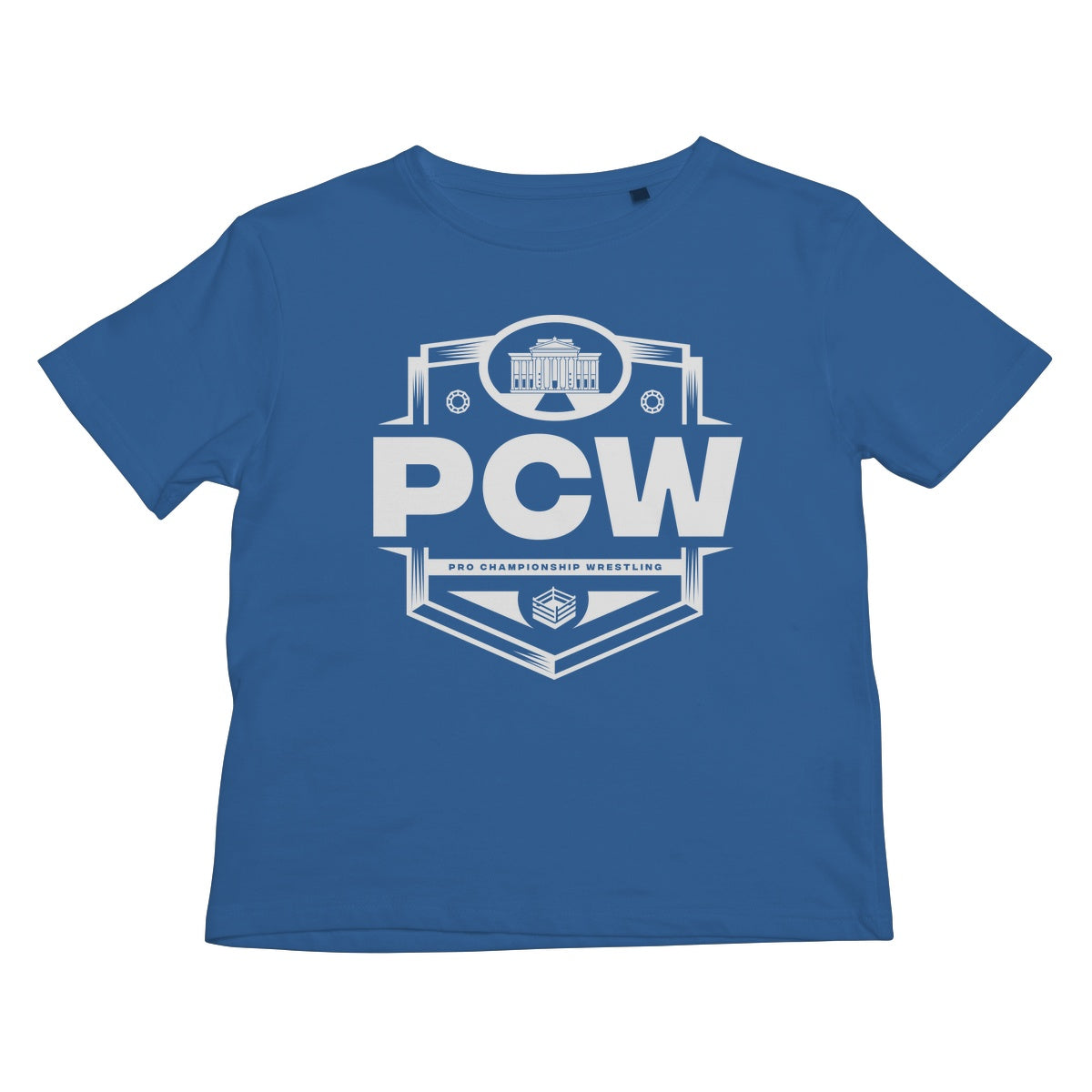 PCW UK Logo White Kids T-Shirt