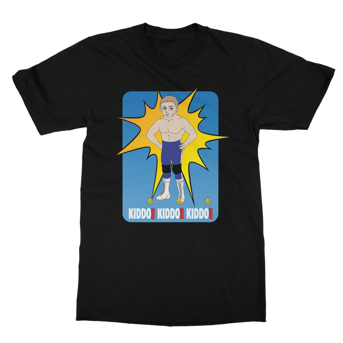 Dynamite Kid KIDDO! KIDDO! KIDDO! Softstyle T-Shirt