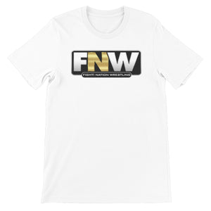 Fight! Nation Wrestling Logo Unisex Short Sleeve T-Shirt