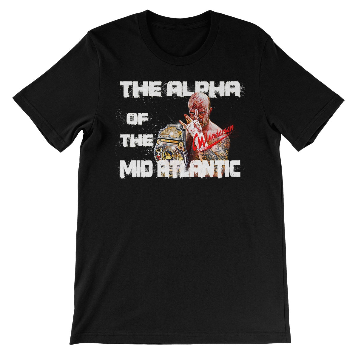 CW Anderson Alpha of the Mid-Atlantic Unisex Short Sleeve T-Shirt