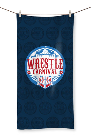 Wrestle Carnival Logo Towel