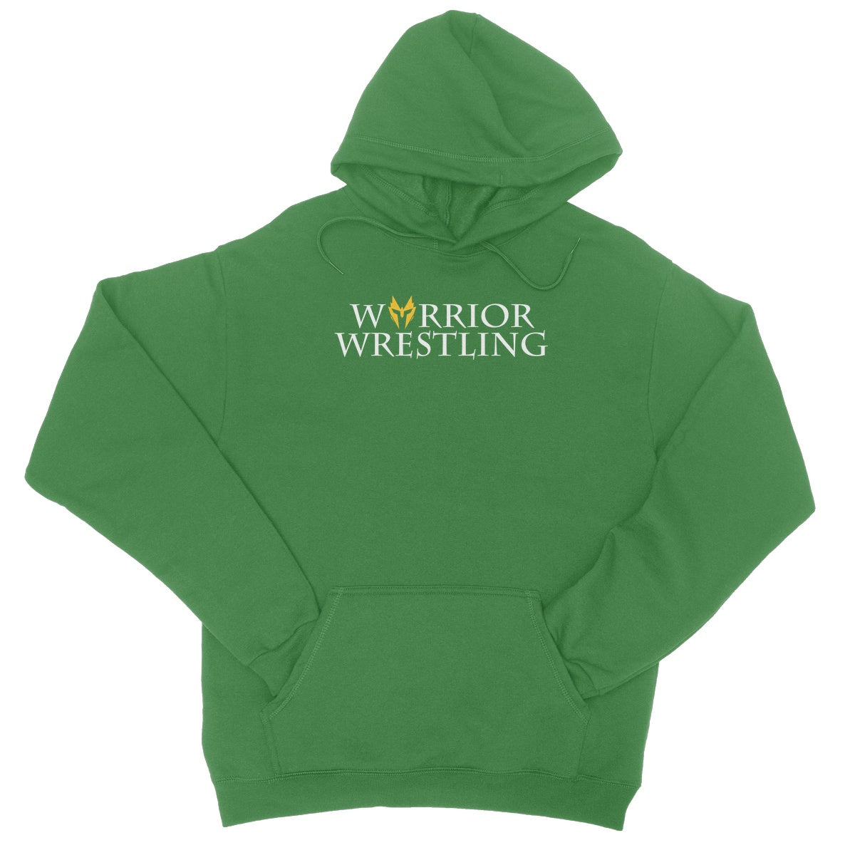 Warrior Wrestling Stacked Logo College Hoodie