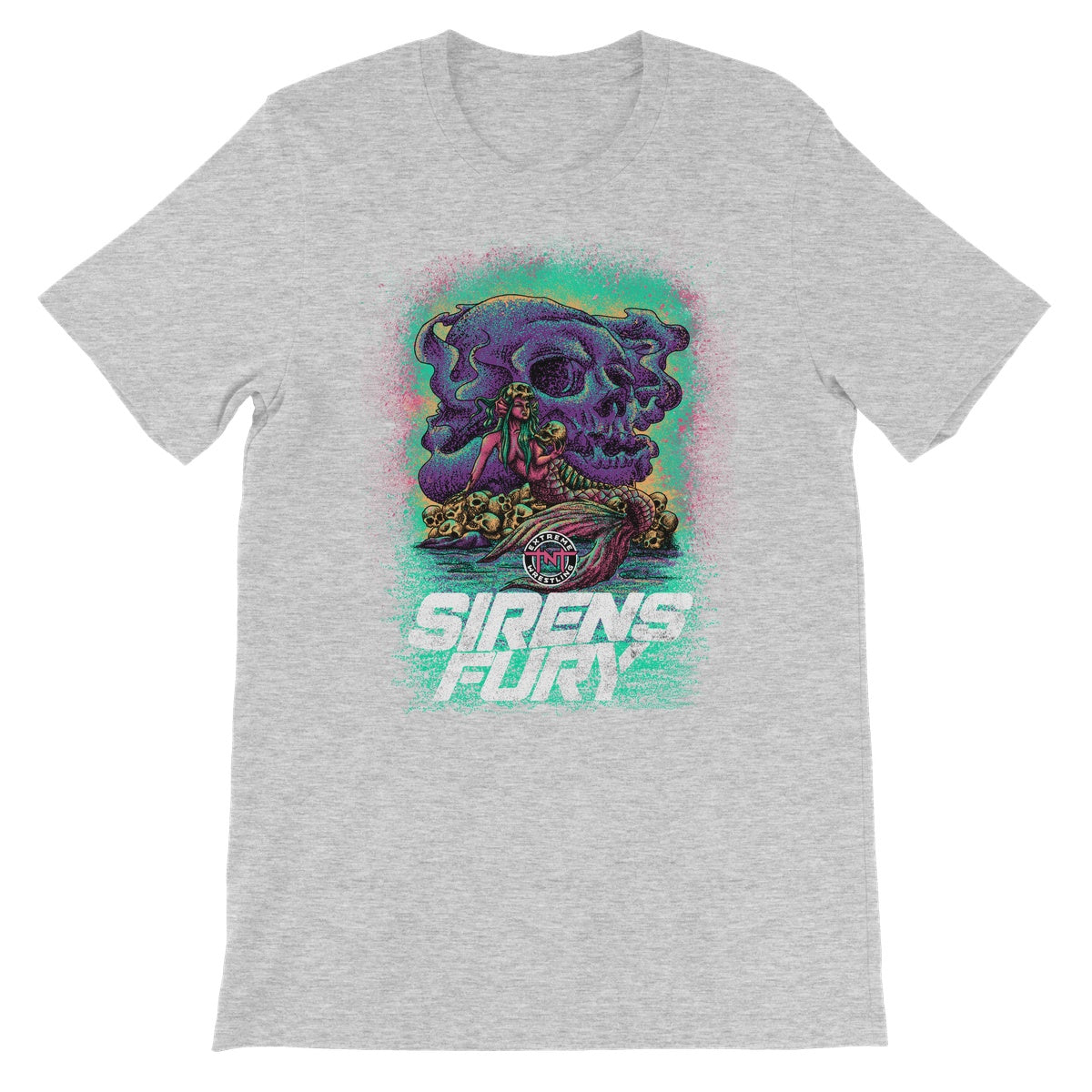 TNT Extreme Wrestling Sirens Fury Unisex Short Sleeve T-Shirt