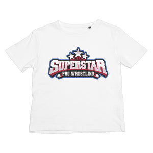 Superstar Pro Wrestling Logo Kids T-Shirt