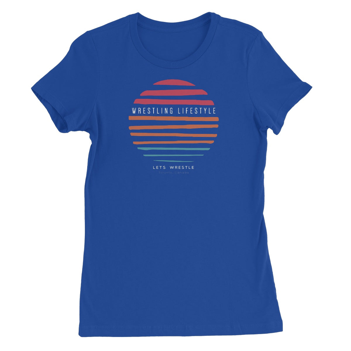 Let's Wrestle Wrestling Lifestyle Women's Short Sleeve T-Shirt