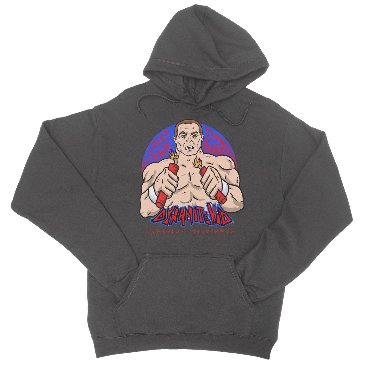 Dynamite Kid "Light The Damn Fuse" College Hoodie