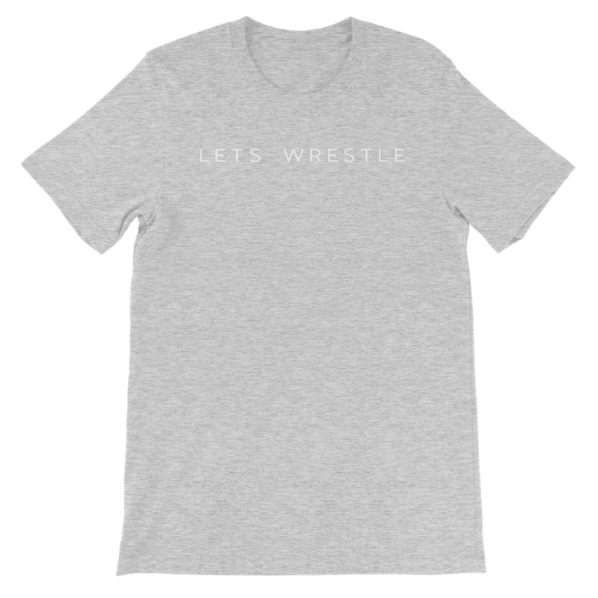 Let's Wrestle Logo Unisex Short Sleeve T-Shirt
