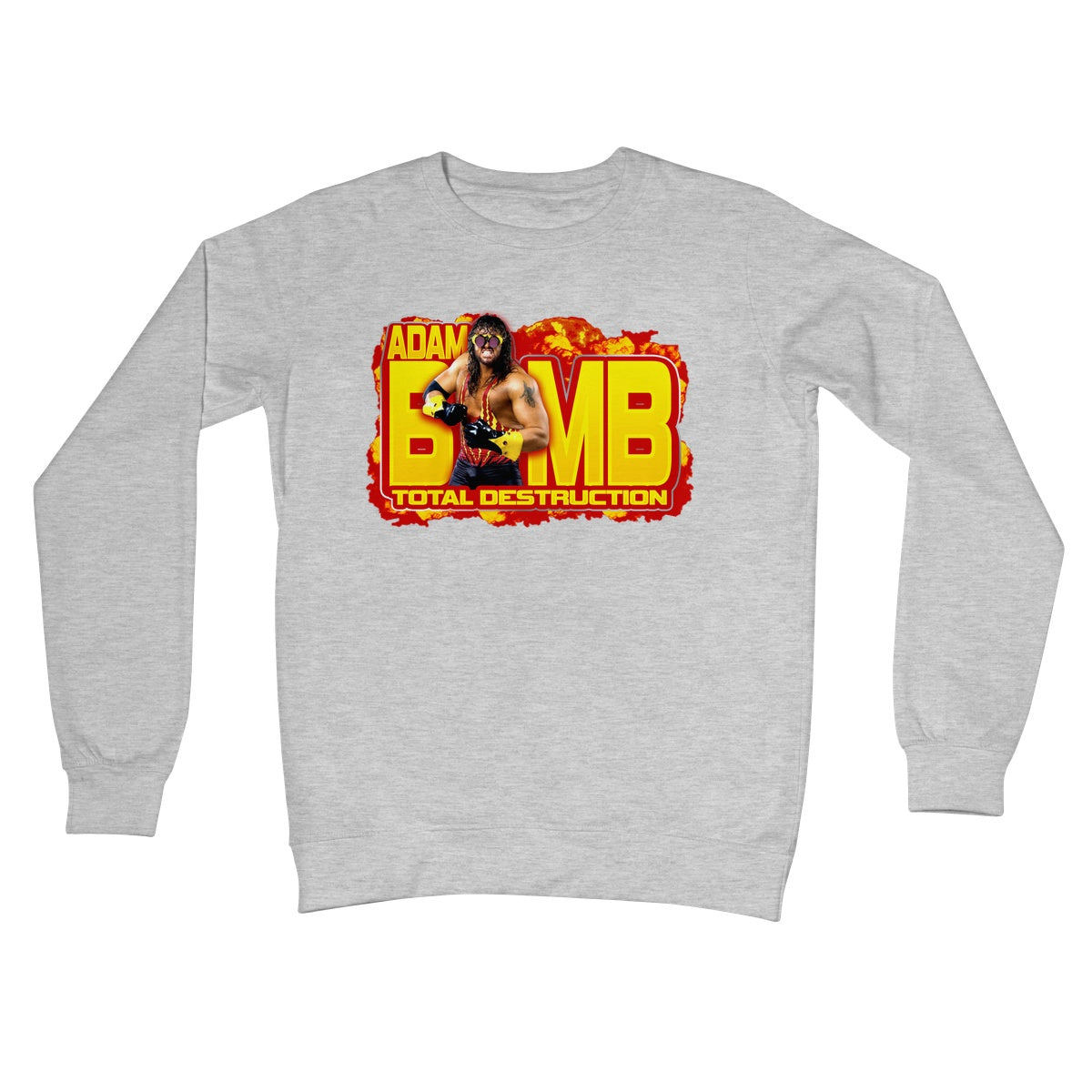 Adam Bomb Total Destruction Crew Neck Sweatshirt