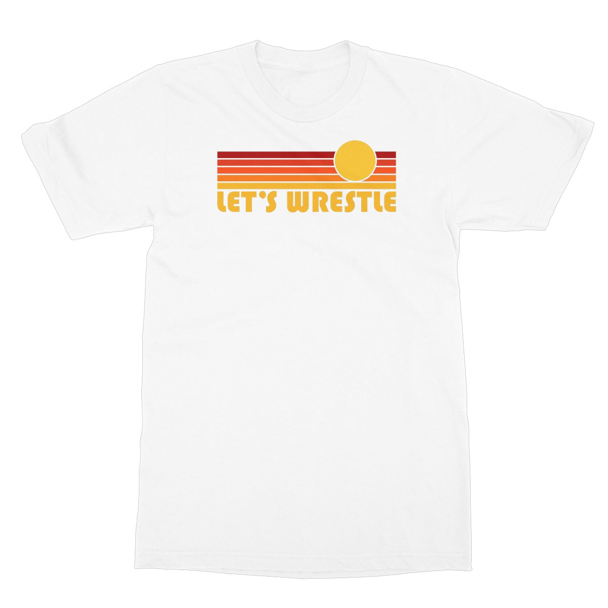 Let's Wrestle Sunrise Softstyle T-Shirt