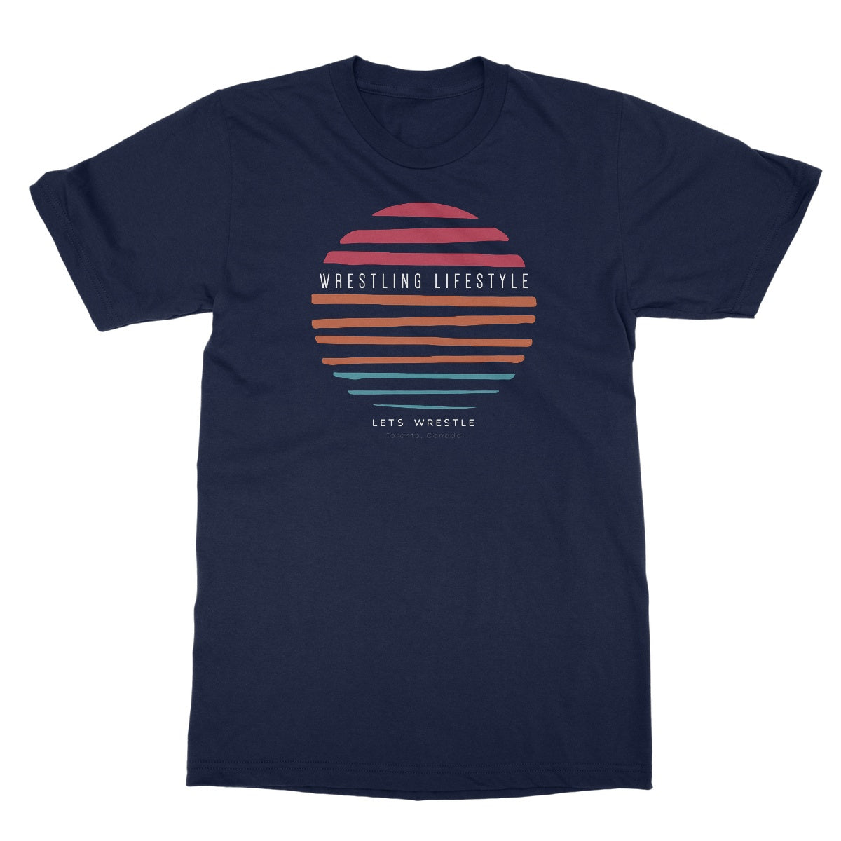 Let's Wrestle Wrestling Lifestyle Softstyle T-Shirt