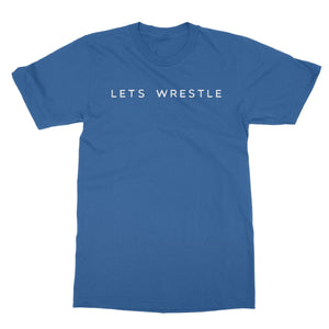 Let's Wrestle Logo Softstyle T-Shirt