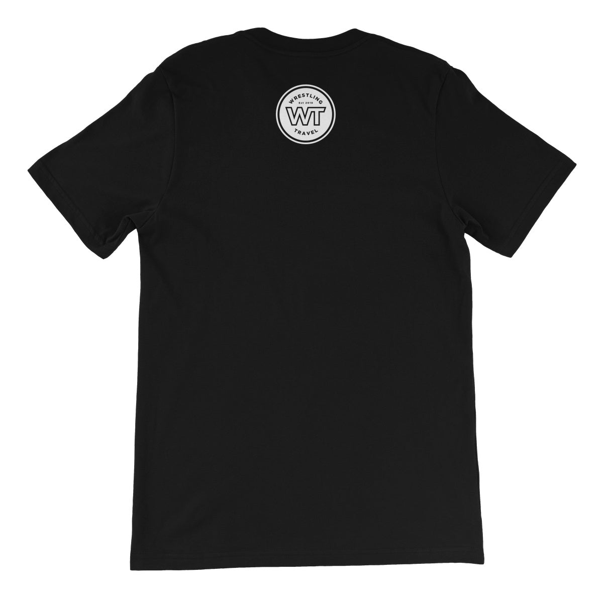 Wrestling Travel Badge Unisex Short Sleeve T-Shirt