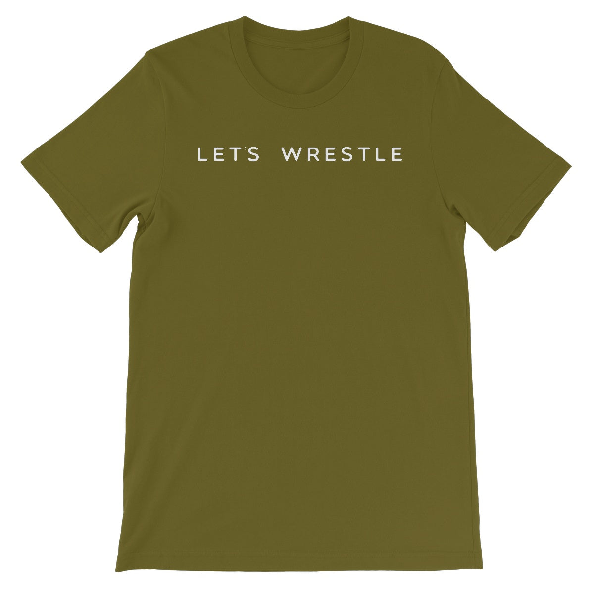 Let's Wrestle Logo Unisex Short Sleeve T-Shirt