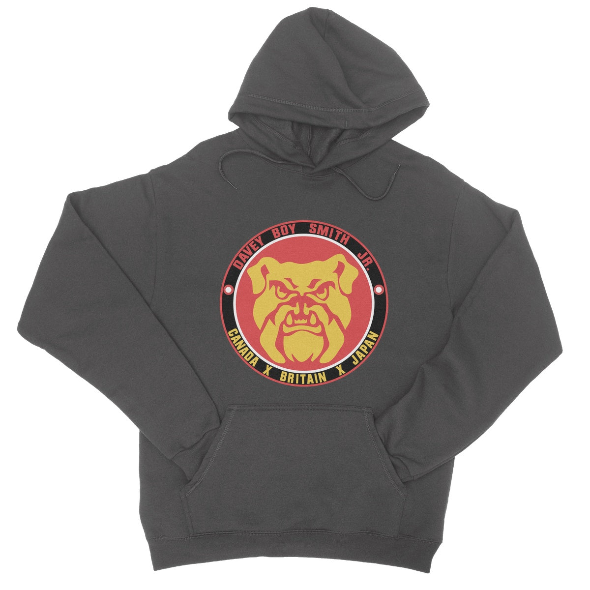 Davey Boy Smith Jr Japan Bulldog College Hoodie