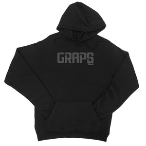 GRAPS - Grey/White College Hoodie