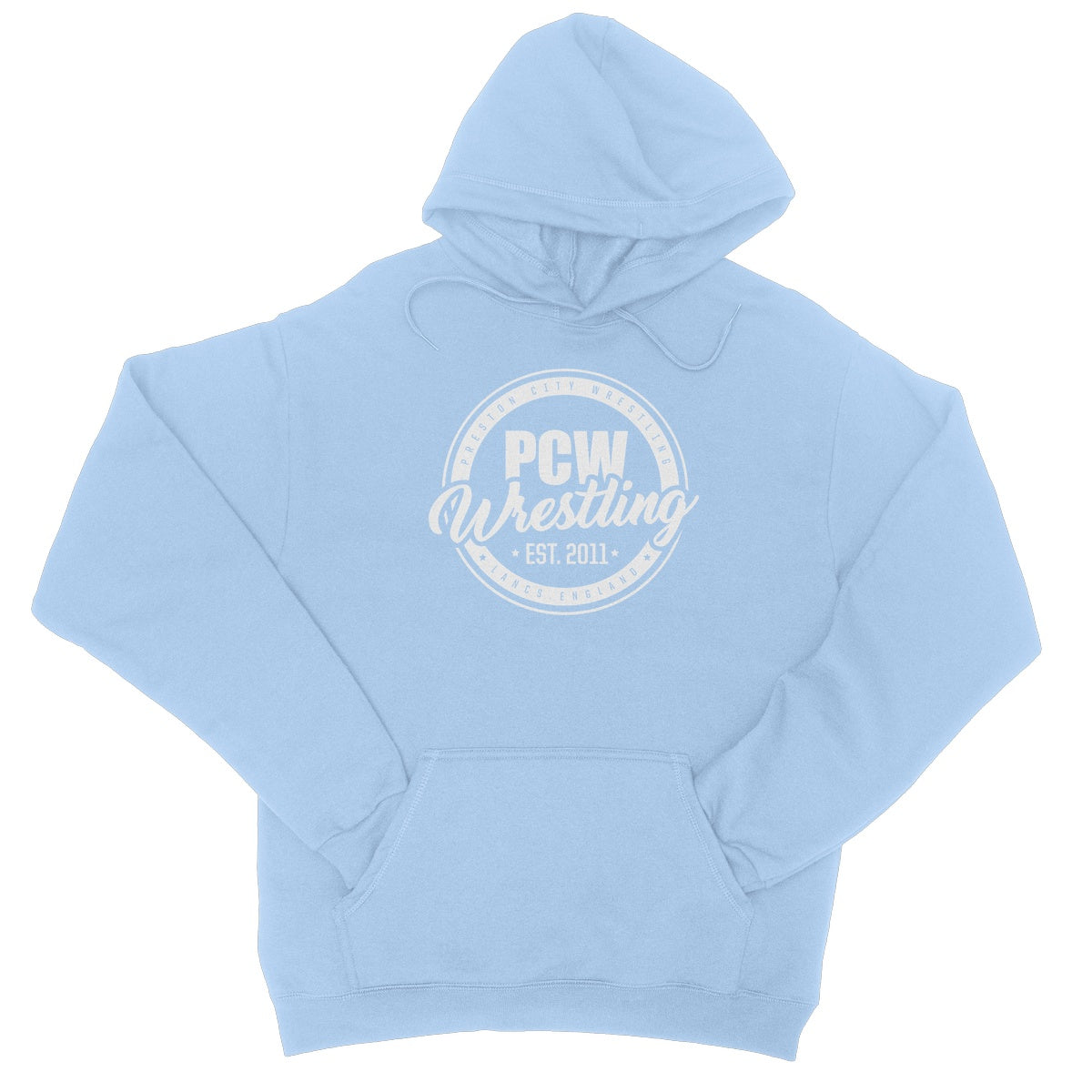 PCW UK White Roundel Logo College Hoodie