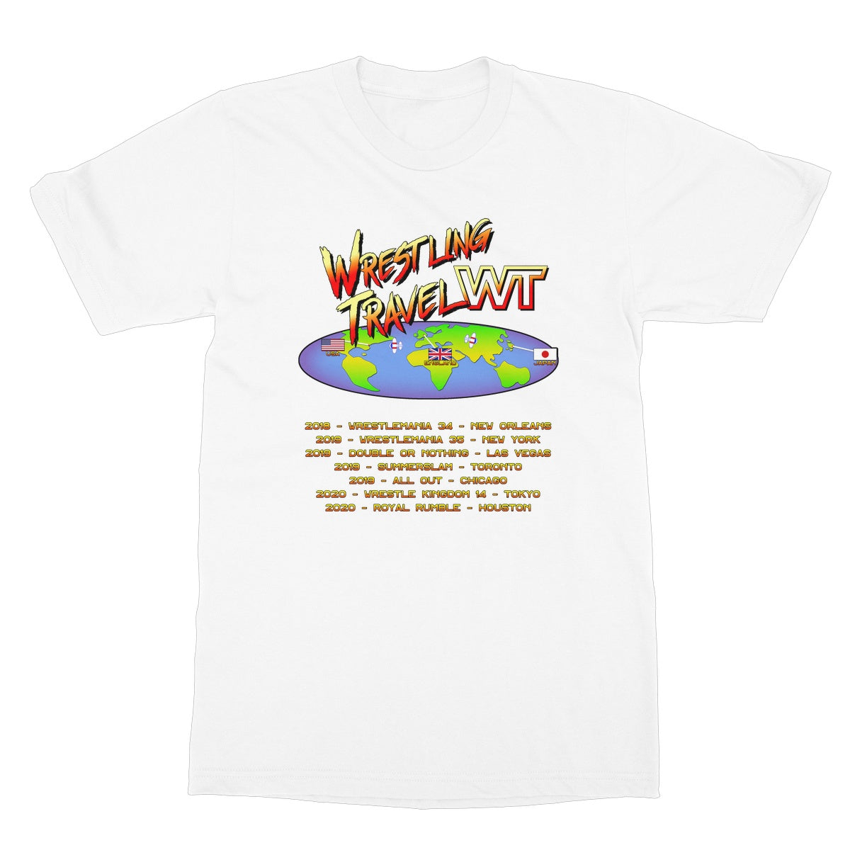 Wrestling Travel SF Softstyle T-Shirt