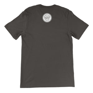Wrestling Travel Paint Splat Unisex Short Sleeve T-Shirt