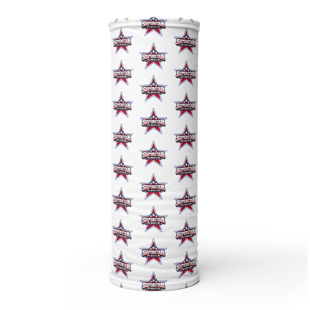 Superstar Pro Wrestling Star Logo Pattern Neck Gaiter
