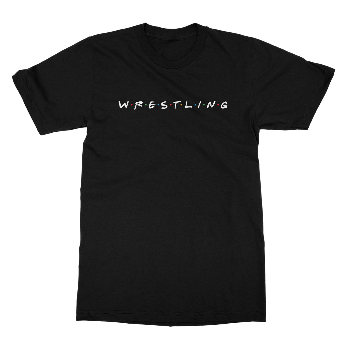 Let's Wrestle W-R-E-S-T-L-I-N-G Softstyle T-Shirt