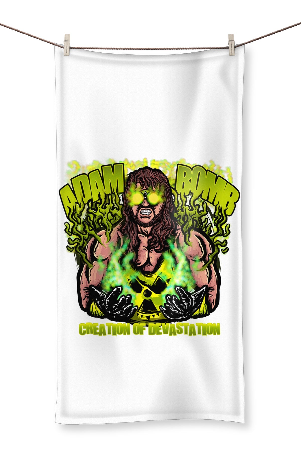 Adam Bomb Toxic Bomb Towel