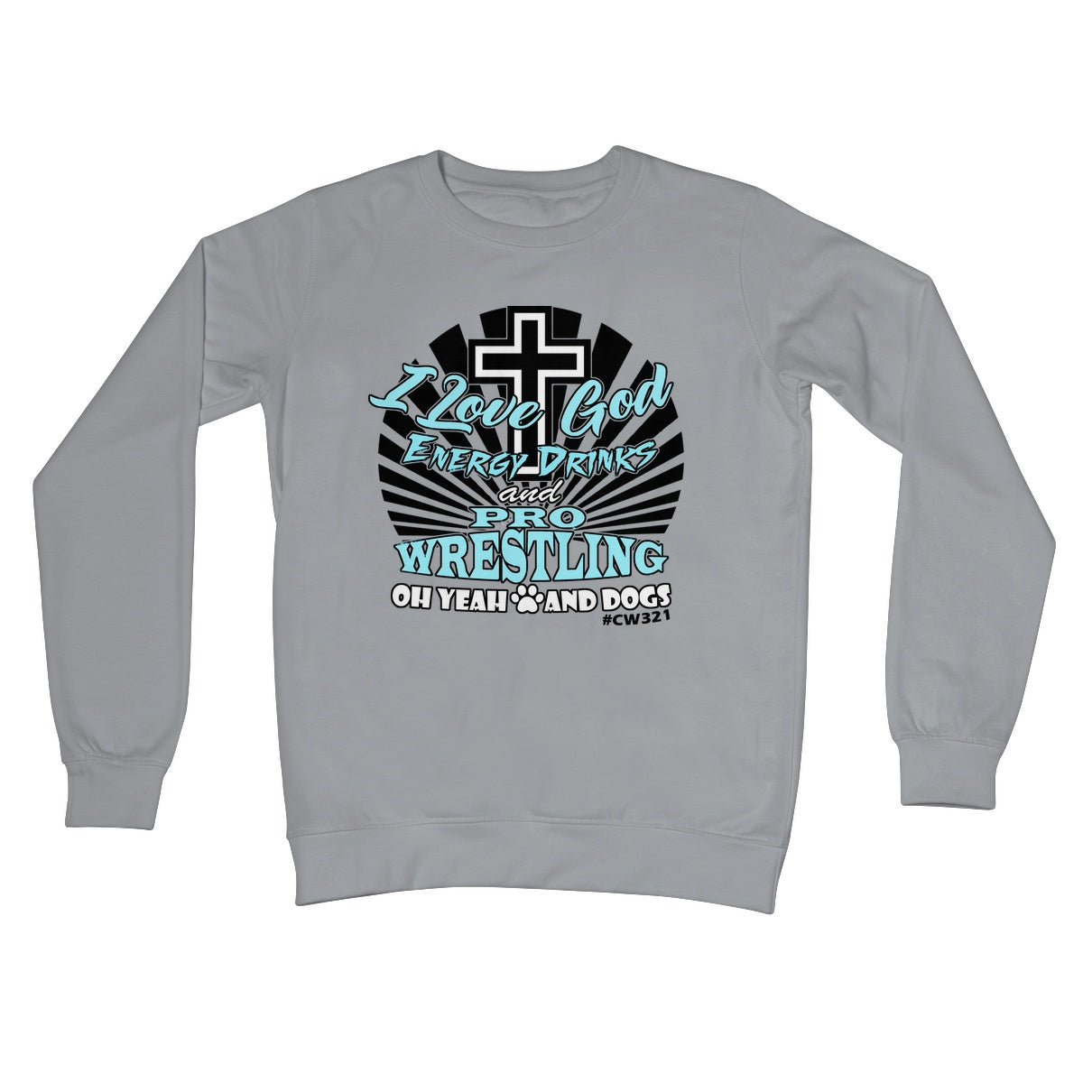 CW Anderson I Love Crew Neck Sweatshirt