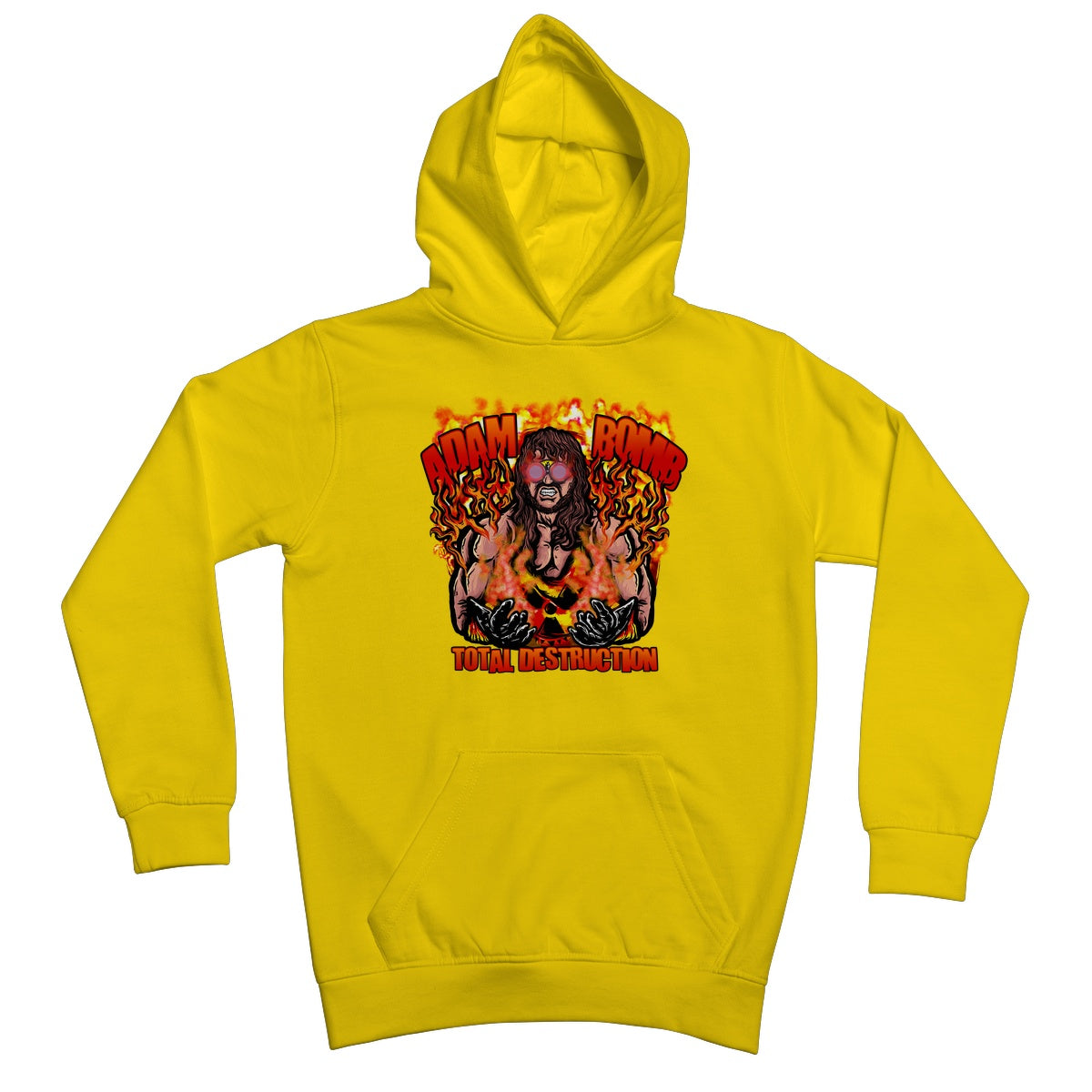 Adam Bomb Flame Bomb Kids Hoodie