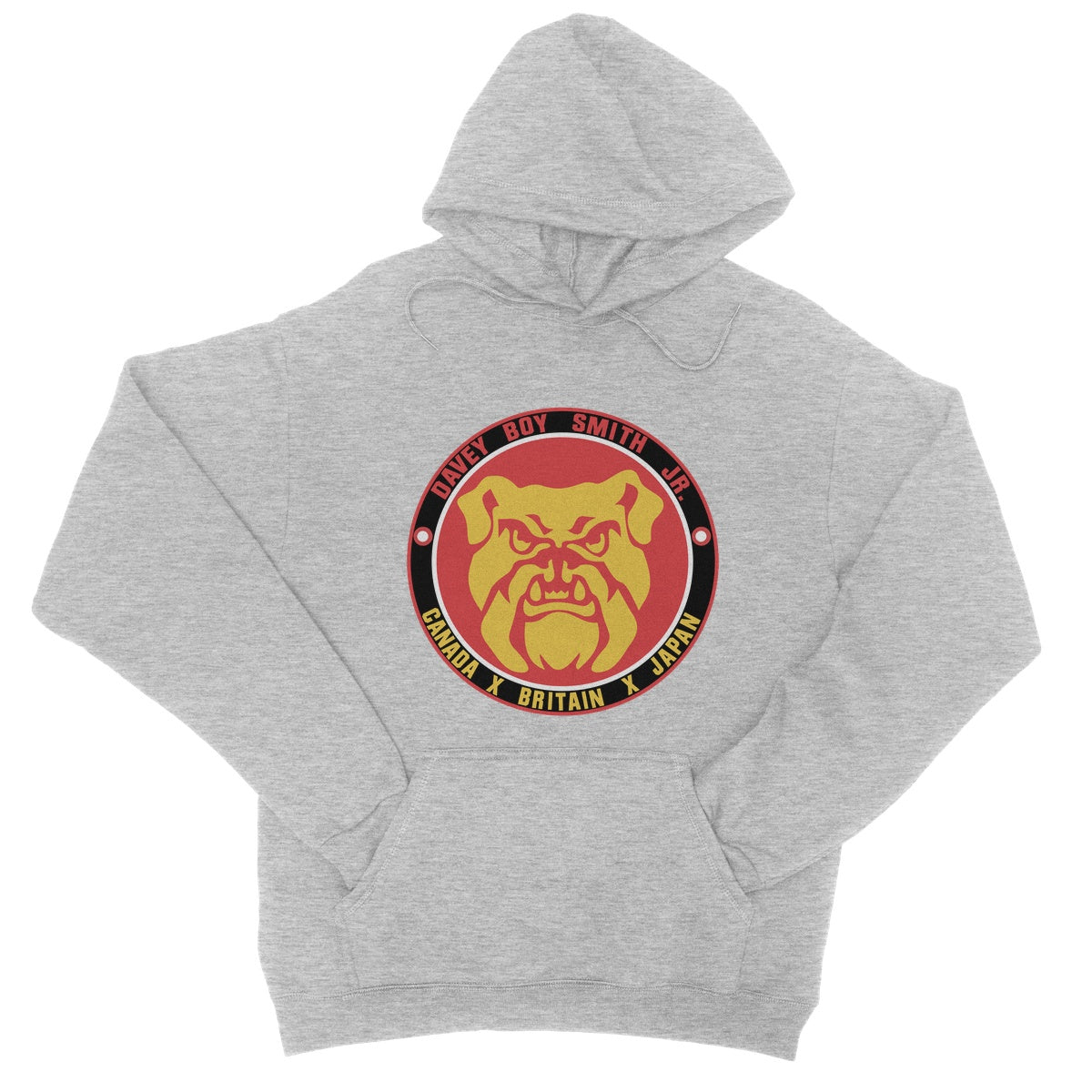 Davey Boy Smith Jr Japan Bulldog College Hoodie