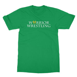 Warrior Wrestling Stacked Logo Softstyle T-Shirt
