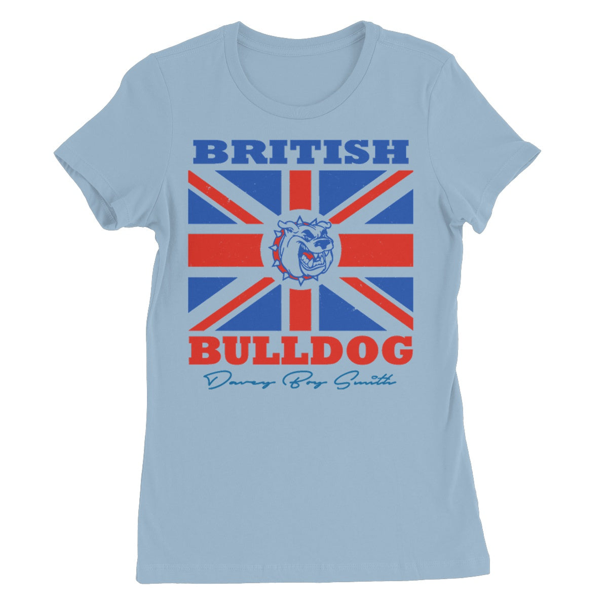 British Bulldog Flag Women's Short Sleeve T-Shirt